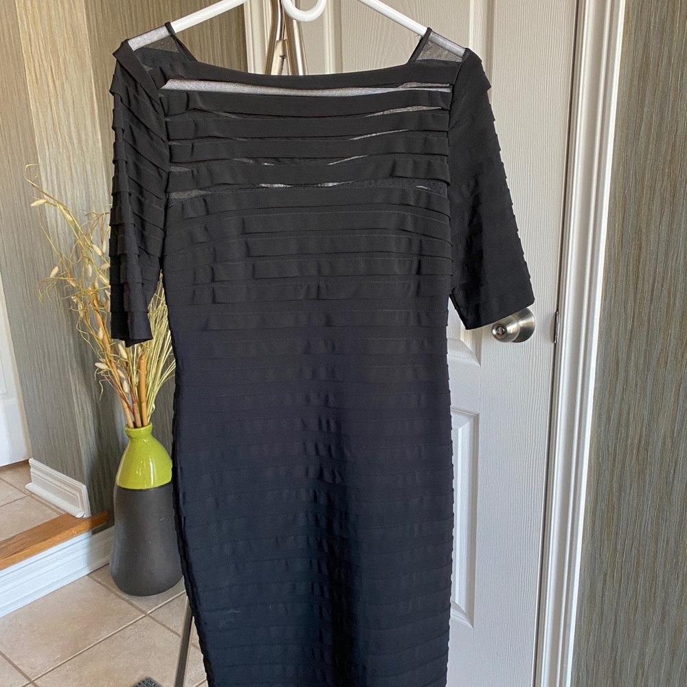 black dress